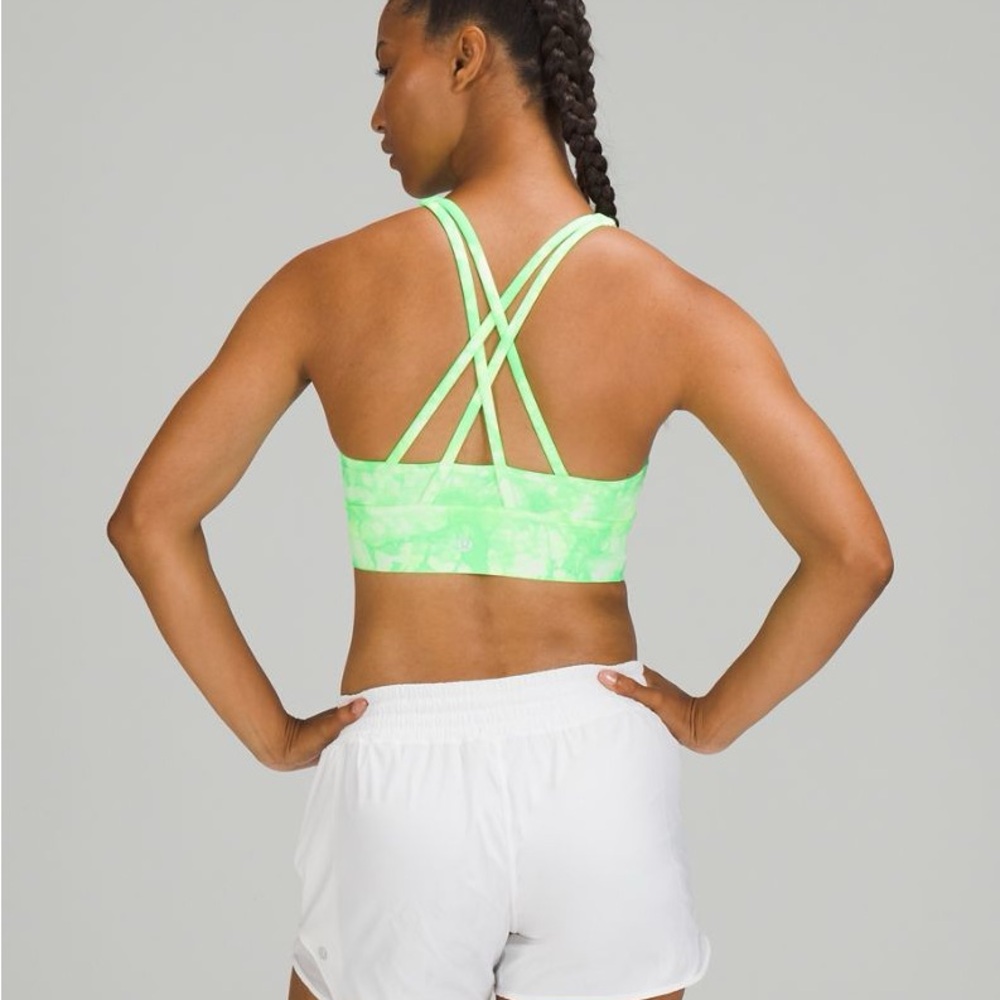 Lululemon Energy Bra High Neck Long Line size 4